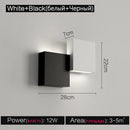 Modern Axyaa Wall Light: Ultra-Thin Bedside & Outdoor Small Wall Light for Bedroom & Walkway