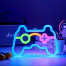 Axyaa Gaming Neon Lamp: USB/Battery Powered LED Night Light Wall Decoration