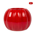 Axyaa Pumpkin Vase Plastic Flower Organizer Home Garden Decoration