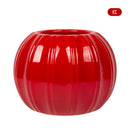 Axyaa Pumpkin Vase Plastic Flower Organizer Home Garden Decoration