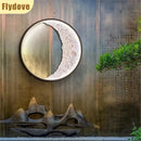 Axyaa Moon Wall Lamp: Luxury Nordic Light for Bedside, Staircase, or Entrance