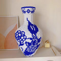Axyaa Dezhen Blue White Vase Building Block Puzzle Chic High Difficulty Toy