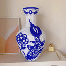 Axyaa Dezhen Blue White Vase Building Block Puzzle Chic High Difficulty Toy