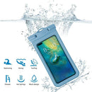 Axyaa Waterproof Cell Phone Bag - IPX8 Waterproof Storage for Samsung, Apple, Android