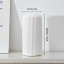 Axyaa White Flower Vase Modern Home Decor Dining Table Ornaments