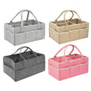Axyaa Stroller Organizer Mommy Tote: Portable Storage Diaper Bag & Baby Accessories Basket