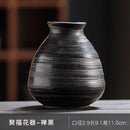 Axyaa Japanese Style Ceramic Vases Tabletop Ornaments Retro Craftsmanship Home Decor