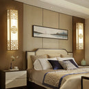 Axyaa Zen Style Strip Wall Lamp for Bedroom Living Room Hotel Engineering