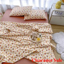 Axyaa Small Floral Summer Quilt - Pure Cotton, Student Dorm, Machine Washable