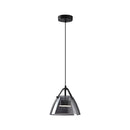 Axyaa Smoke Grey Glass Pendant Lamps for Kitchen Dining Table Light - Hanging Light for Living Room and Bedroom