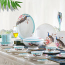 Axya™ 60-Piece Luxury Bone Tableware Set for Kitchen Dining