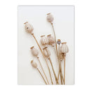 Pampas Grass Canvas Painting Poster by Axyaa - Scandinavian Art for Living Room