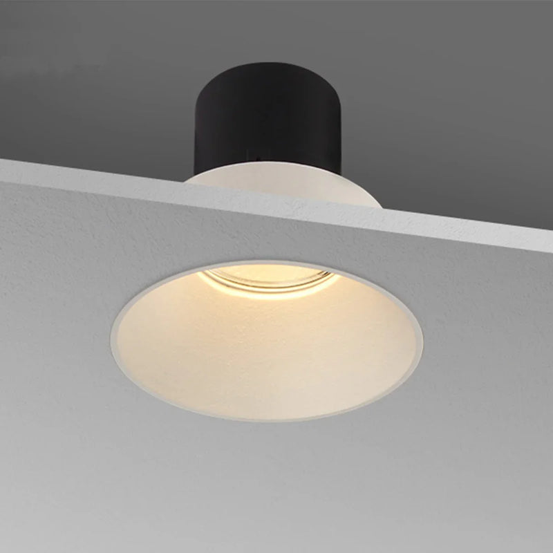 Axyaa Frameless LED Downlight: Minimalist Spot Lamp for Living Room, Bedroom