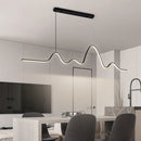 Axyaa Modern LED Chandelier for Dining Room Kitchen Bar Lighting Decor