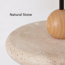 Axyaa Circular Stone LED Pendant Lamps - Modern Decorative Lighting for Home and Hospitality