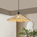 Axyaa Wood Pendant Lamp LED E27 DIY Hanging Light