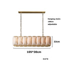 Axyaa Vintage Crystal Chandelier Lighting for Living Room