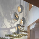 Axyaa Cream Wabi Sabi Style Dining Table Chandelier - Japanese Homestay Lighting