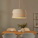Axya French Cream Chandelier: Warm & Romantic Nordic Fabric Pendant Lamp