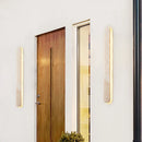Axyaa Waterproof Stone LED Wall Lamp for Minimalist Japanese Porch Decor, Courtyard, and Balcony