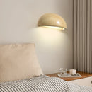Axyaa Yellow Stone LED Wall Lamp Sconce, Japan Style Bathroom Mirror Light Fixtures