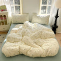 Axyaa Queen Size Strawberry Bedding Set: Duvet Cover, Bed Sheet, Pillowcase