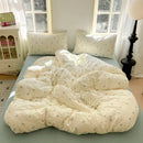 Axyaa Queen Size Strawberry Bedding Set: Duvet Cover, Bed Sheet, Pillowcase