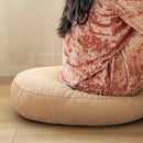 Axyaa Tufted Round Floor Cushions for Adults & Kids - Thick Meditation & Seating Pillow