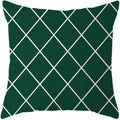 Axyaa Plants Print Linen Cushion Cover for Stylish Home Decor 45*45cm