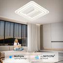 Axyaa LED Ceiling Light Fan for Modern Indoor Room Decor