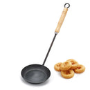Axya Handmade Iron Wok Spatula Spoon Durable Nonstick Turner Ladle Fried Oil Fry Spoon