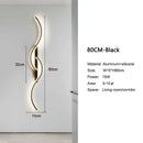 Axyaa LED Wall Lights Bedroom Sconces Black Gold White Indoor Lighting Balcony Aisle