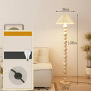 Axyaa LED Floor Lamp with Remote Control Dimming - Modern Minimalist Nordic Ins Style
