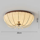 Axyaa Smart LED Ceiling Light for Nordic Home Decor with Dimmable Function