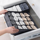 Axyaa Sports Bra Underwear Storage Box Organizer - Wardrobe Drawer Separator & Socks Panties Organizer