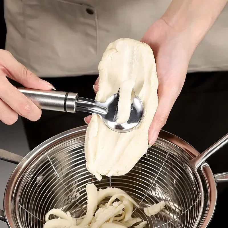 Axyaa Stainless Steel Noodle Cutter Set for Home and Restaurant Pasta Cooking