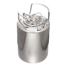Axya Stainless Steel Nitrogen Coffee Keg Ball lock Growler Dispenser for Home Brew