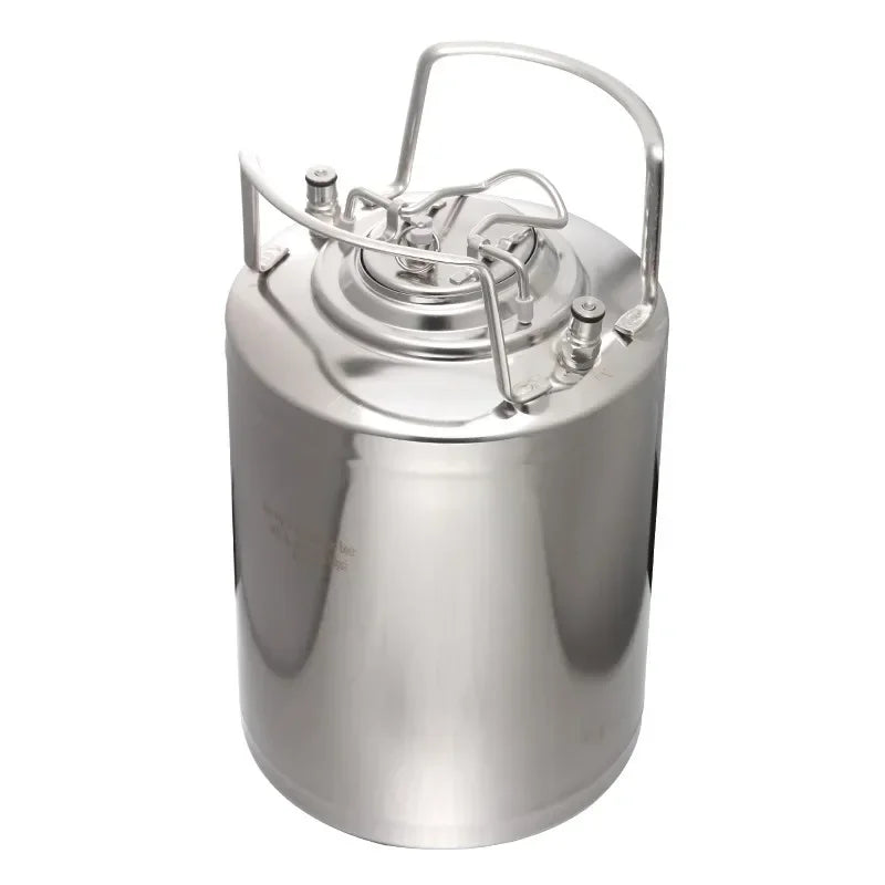 Axya Stainless Steel Nitrogen Coffee Keg Ball lock Growler Dispenser for Home Brew
