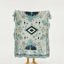 Axyaa Bohemian Fringed Outdoor Picnic Blanket