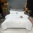Axyaa Premium Silk Grid Cotton Summer Quilt 220x240