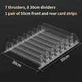 Axyaa Propeller Countertop Shelf Pusher for Small Item Display Organized