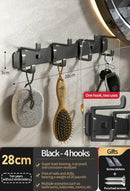 Axyaa Wall Hooks Storage Organizer for Coats, Hats, and Kitchen Utensils