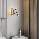 Axyaa Brass LED Wall Light Parlor Bedroom Reading Lamp Switched 4000K Color