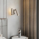 Axyaa Brass LED Wall Light Switch 4000K Copper Gold Black Silver Bedroom Reading