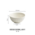 Axyaa Ceramic Bowl Set for Noodles, Soup, Salad, and Seafood