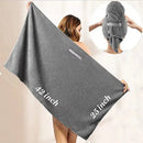 Axyaa Microfiber Hair Towel - Super Absorbent & Soft Bath Towel for Adults & Children
