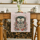 Axyaa Watercolor Plants Table Runner - Wedding & Dining Decoration