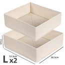Axyaa Underwear Drawer Organizer Clothes Bra Socks Pants Storage Box for Wardrobe