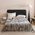 Axyaa Bamboo Fiber Jacquard Double-layer Gauze Cold Blanket Towel Quilt