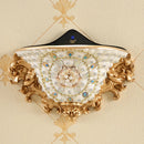 Axyaa Diamond Resin Vase Wall Hanging for Elegant Home Decor